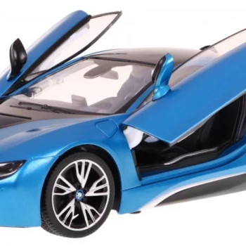 Bmw I8 Plavi Rastar Model 1:14 Automobil Na Daljinsko Upravljanje + 2,4 Ghz Daljinski, Plava 2