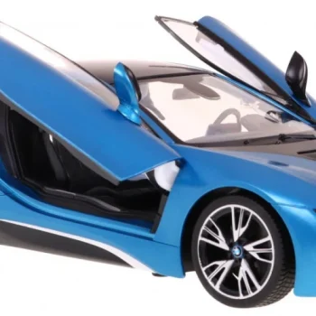 Bmw I8 Plavi Rastar Model 1:14 Automobil Na Daljinsko Upravljanje + 2,4 Ghz Daljinski, Plava 3