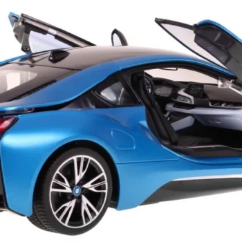 Bmw I8 Plavi Rastar Model 1:14 Automobil Na Daljinsko Upravljanje + 2,4 Ghz Daljinski, Plava 4