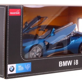 Bmw I8 Plavi Rastar Model 1:14 Automobil Na Daljinsko Upravljanje + 2,4 Ghz Daljinski, Plava 6