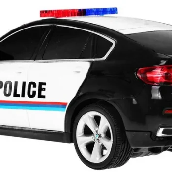 Bmw X6 Policijski Automobil Za Djecu 8+ Godina, Daljinski Upravljani, Policijski 1:24, Svjetla I 2