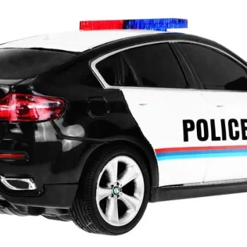 Bmw X6 Policijski Automobil Za Djecu 8+ Godina, Daljinski Upravljani, Policijski 1:24, Svjetla I 5