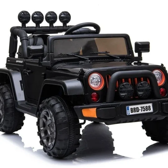 Brd 7588 Crni Električni Automobil Za Vožnju 1
