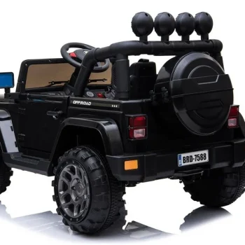 Brd 7588 Crni Električni Automobil Za Vožnju 4
