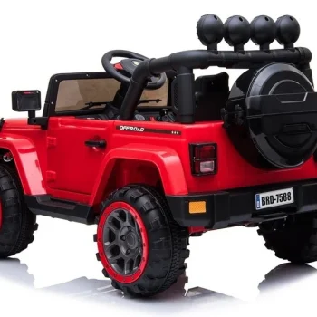 Brd 7588 Crvena Električni Automobil Za Vožnju 4