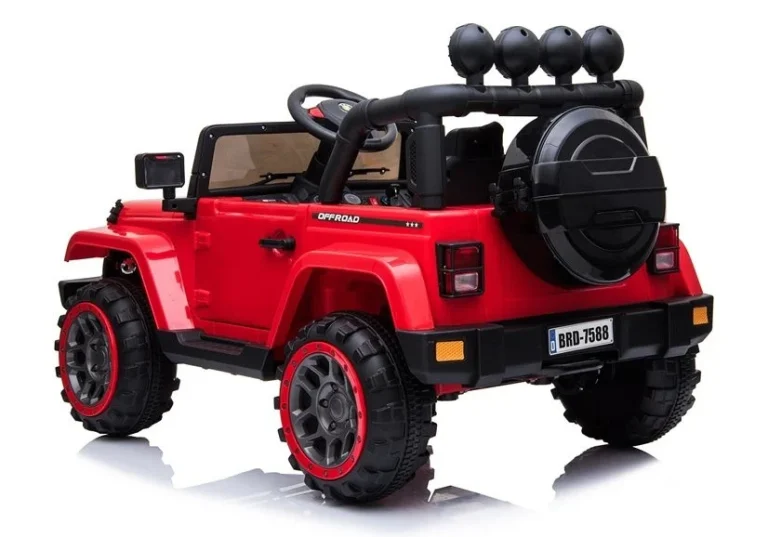 Brd 7588 Crvena Električni Automobil Za Vožnju 4
