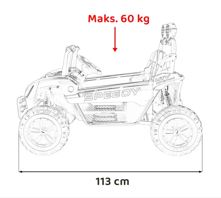 Brzo 4x4 Ružičasto Buggy Vozilo 3