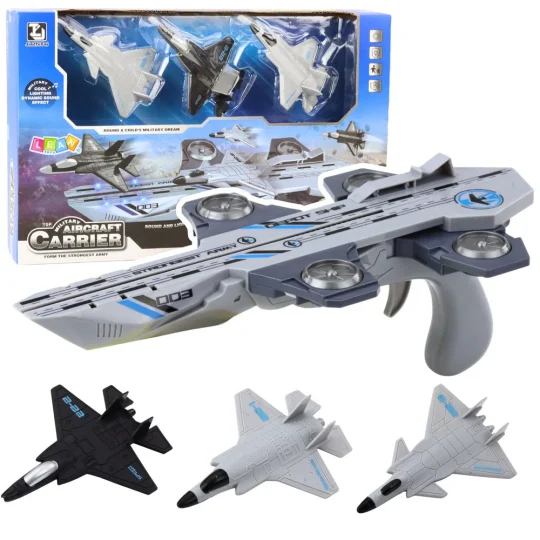 Bacač Borbenih Aviona 3 U 1, Svjetla I Zvukovi, 31 Cm 1