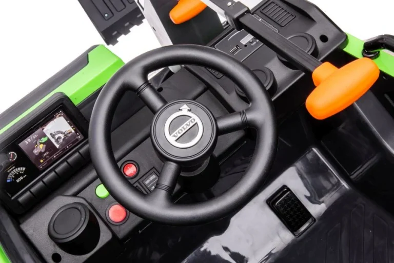Bager Na Baterije Volvo Dk Ve888 Zeleni Auto Na Akumulator 10