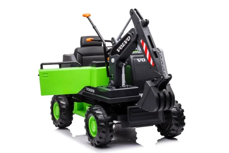 Bager Na Baterije Volvo Dk Ve888 Zeleni Auto Na Akumulator 6