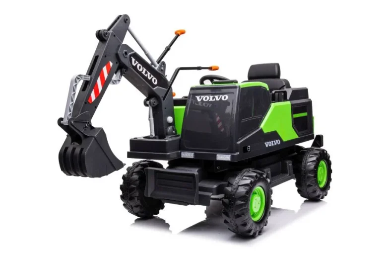 Bager Na Baterije Volvo Dk Ve888 Zeleni Auto Na Akumulator 7