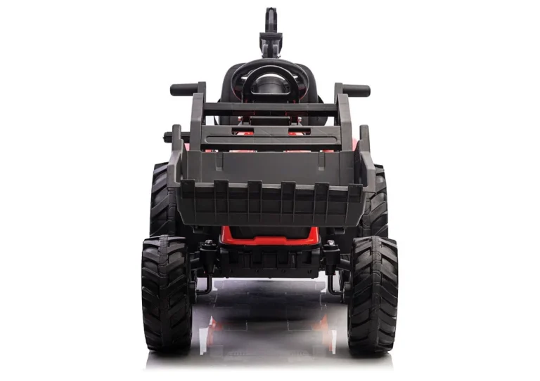 Bager Na Baterije S Prikolicom Sx2068 Crveni Auto Na Akumulator 3