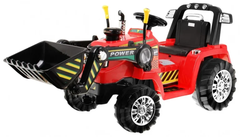 Bager Traktor Na Akumulator Crveni 1