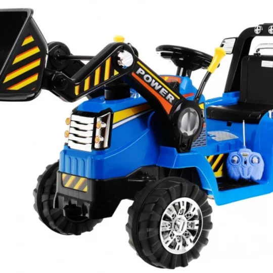Bager Traktor Na Akumulator Plavi 1
