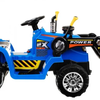 Bager Traktor Na Akumulator Plavi 10