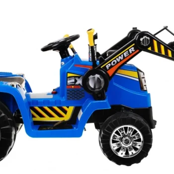 Bager Traktor Na Akumulator Plavi 13
