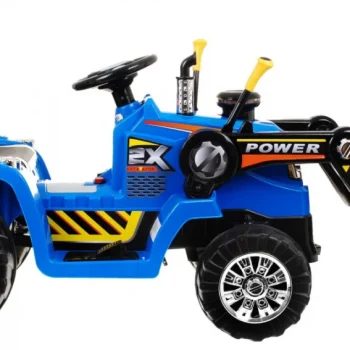 Bager Traktor Na Akumulator Plavi 6