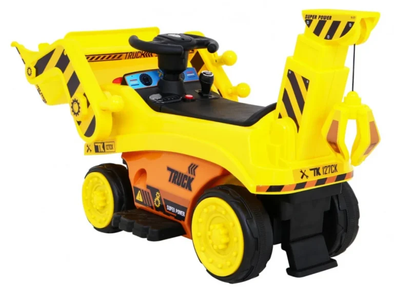 Bager Traktor Na Akumulator žuti 6v Auto Na Akumulator 5