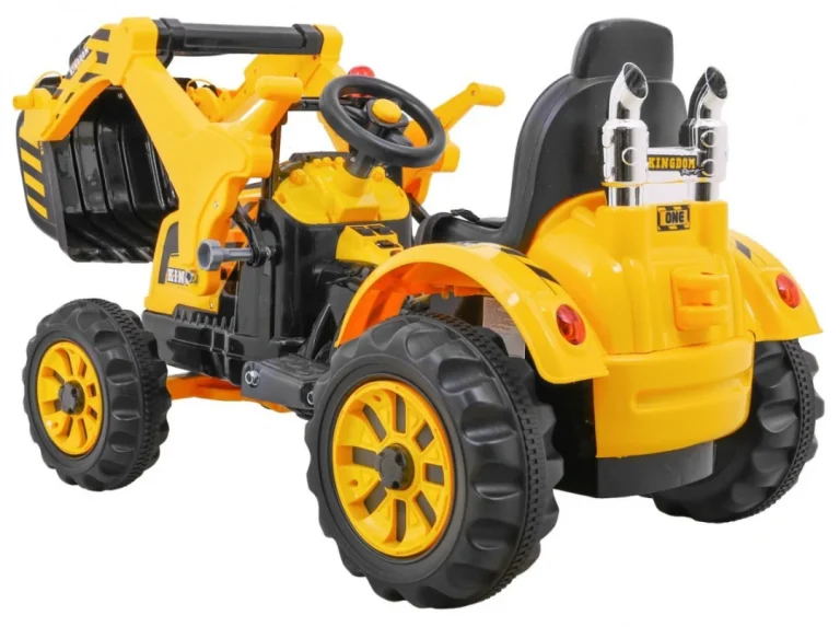 Bager Traktor Na Akumulator žuti Sf550 5