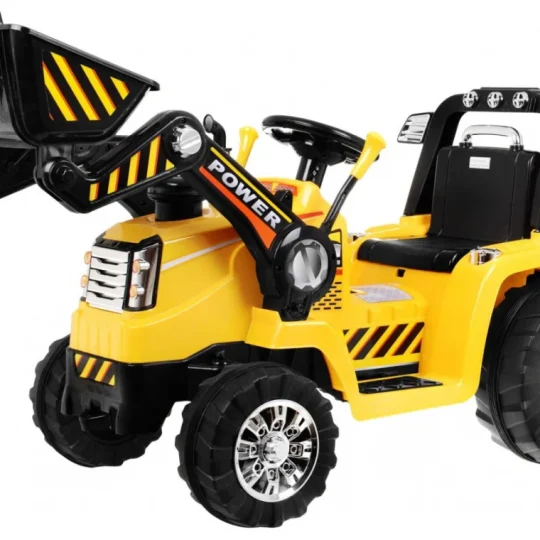 Bager Traktor Na Akumulator žuti 1