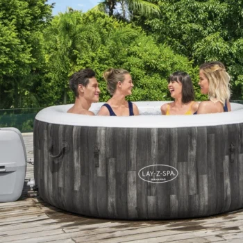 Bahamas Lay Z Spa Bestway Vrtna Hidromasažna Kada Za 4 Osobe + Pumpa + Poklopac + Filter 10