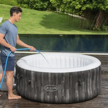 Bahamas Lay Z Spa Bestway Vrtna Hidromasažna Kada Za 4 Osobe + Pumpa + Poklopac + Filter 8