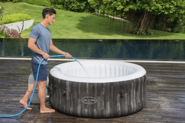 Bahamas Lay Z Spa Bestway Vrtna Hidromasažna Kada Za 4 Osobe + Pumpa + Poklopac + Filter 8