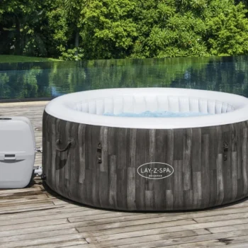 Bahamas Lay Z Spa Bestway Vrtna Hidromasažna Kada Za 4 Osobe + Pumpa + Poklopac + Filter 9