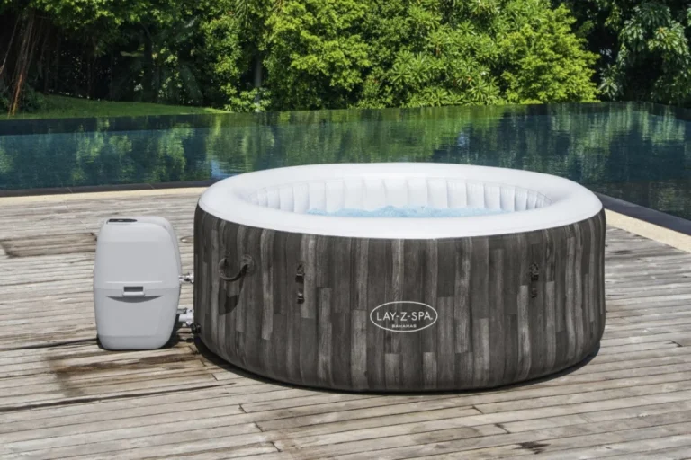 Bahamas Lay Z Spa Bestway Vrtna Hidromasažna Kada Za 4 Osobe + Pumpa + Poklopac + Filter 9