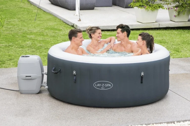 Bali Lay Z Spa Airjet Kućna Jacuzzi Bestway Za 4 Osobe + Led + Pribor 3