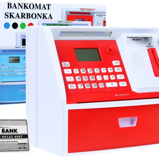Bankomat Kasica 3+ Crveni Kartica I Način štednje 1