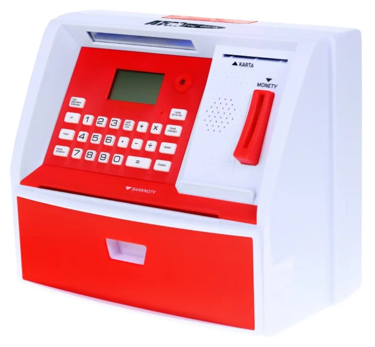 Bankomat Kasica 3+ Crveni Kartica I Način štednje 2