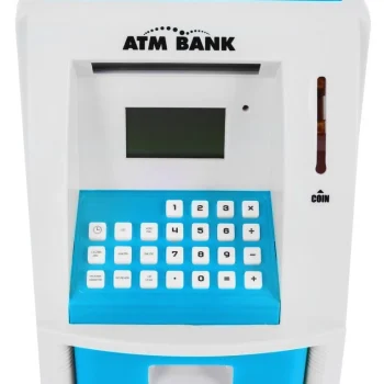 Bankomat Kasica Za Djecu 3+ Plavi S Karticom I Pin Om 3