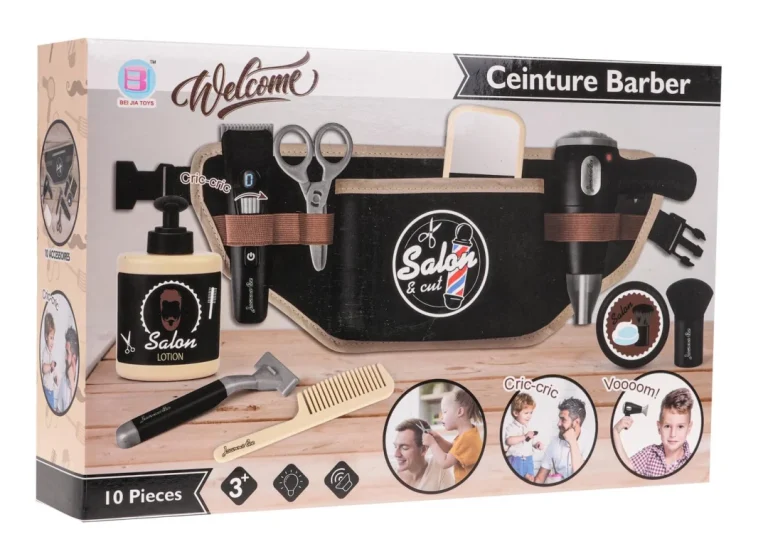 Barber Set S Pojasom 10 Dijelova 3+ 4