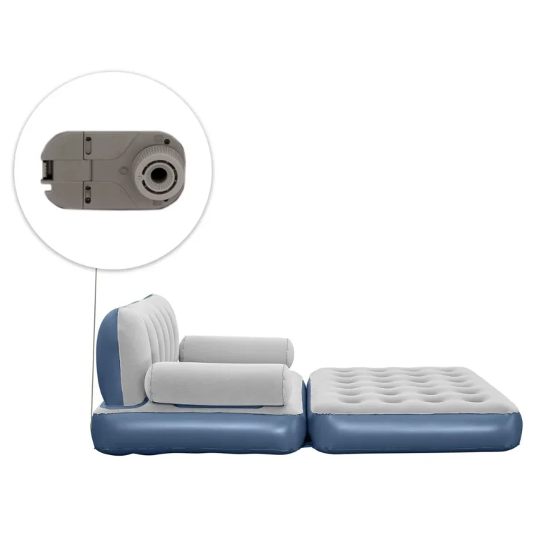 Baršunasta Sofa S Ugrađenom Električnom Pumpom 188 × 152 × 64 Cm Bestway 75079 10