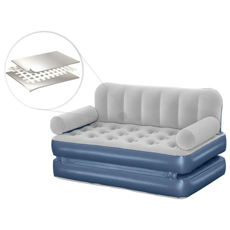 Baršunasta Sofa S Ugrađenom Električnom Pumpom 188 × 152 × 64 Cm Bestway 75079 2