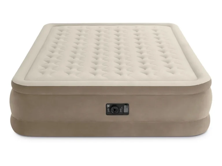 Baršunasti Madrac Na Napuhavanje 203 × 152 × 42 Cm S Električnom Pumpom Intex 64458 3