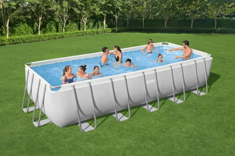 Bazen Power Steel 6 U 1 S Okvirom Bestway 640x274x132cm 21x9ft + Pumpa Za Pijesak 4