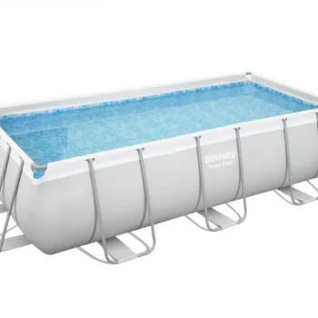 Bazen Power Steel Frame 404x201x100 Sivi 13x6ft Bestway 6u1 + Pumpa + Ljestve 3