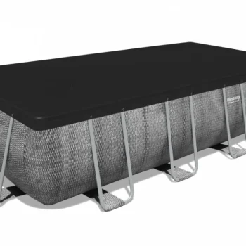 Bazen Power Steel Frame 488x244x122, Imitacija Ratana, 16x8 Stopa, Bestway 6u1 4