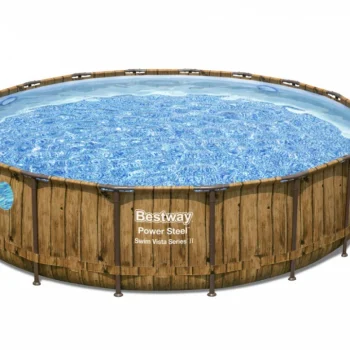 Bazen Power Steel Swim Vista Serije 549x122 Okrugli, 18 Stopa, Bestway 7 U 1 S Okvirom 2