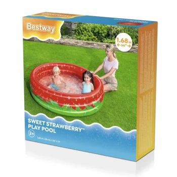 Bazen Slatka Jagoda Za Djecu 2+ Bazenčić Za Djecu 160x38cm Bestway + Zakrpa Za Popravak 8