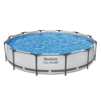 Bazen Steel Pro Max Frame 366x76, Okrugli, 3,6 M, Bestway 3 U 1 + Filter Pumpe 6