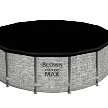 Bazen Steel Pro Max Frame 427x122, Imitacija Kamena, 14 Stopa, Bestway 5 U 1 + Pribor 6