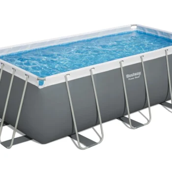 Bazen S čeličnim Okvirom Power 412x201x122 13x6ft Bestway 5u1 + Pumpa Za Pijesak 2
