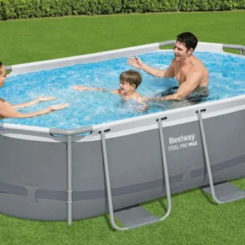 Bazen S čeličnom Konstrukcijom 305x200x84 10x6ft Bestway + 5u1 + Chemconnect 3