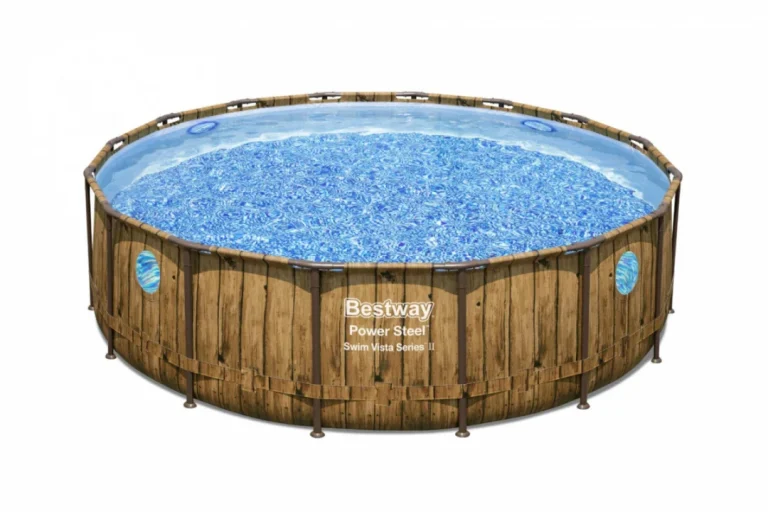 Bazen S Okruglim Okvirom Power Steel Swim Vista Serije 488x122, 16 Stopa, Bestway 7 U 1 3