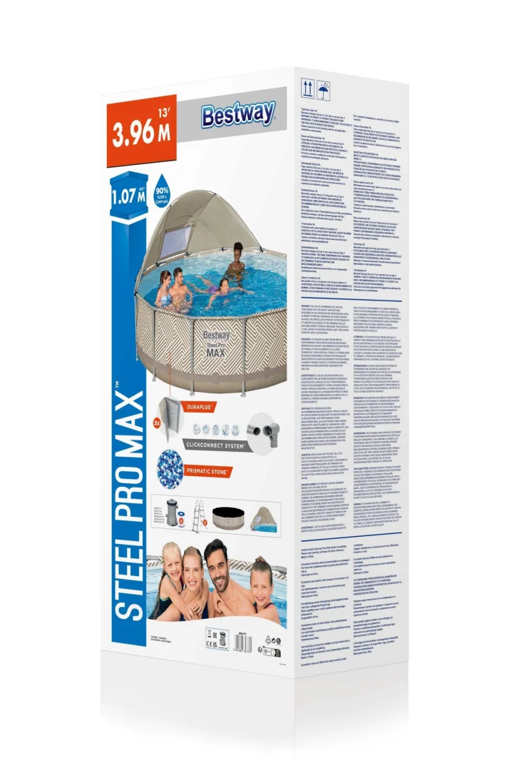 Bazen S Okvirom 13 Stopa 396 X 107 Cm Steelpro Bestway 15