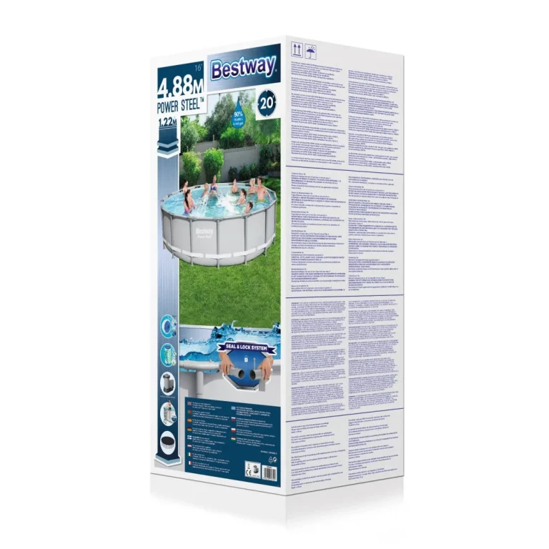 Bazen S Okvirom 16 Stopa (488 X 122 Cm) Powersteel 6 U 1 Bestway 5