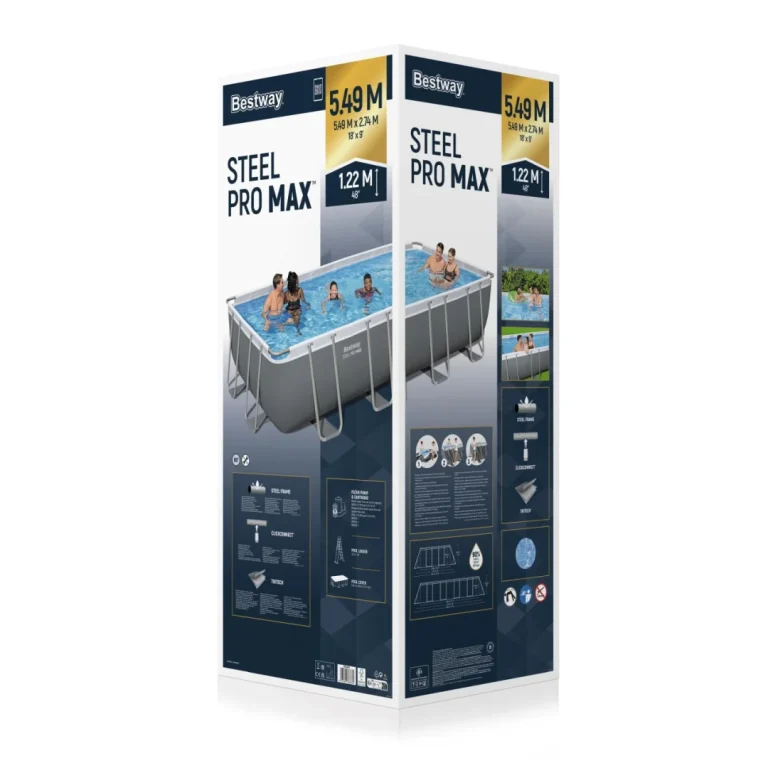 Bazen S Okvirom 18 Stopa 549 X 274 X 122 Cm Steelpro Bestway 15